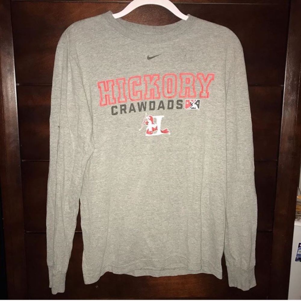 Long Sleeve Nike Crawdads shirt